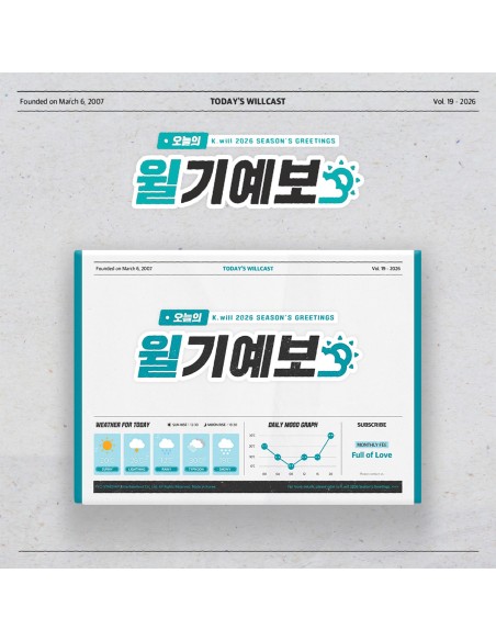 K.Will 2026 SEASON’S GREETINGS : 오늘의 윌기예보