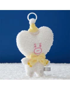 BT21 Snow Man Goods - Plush Keyring