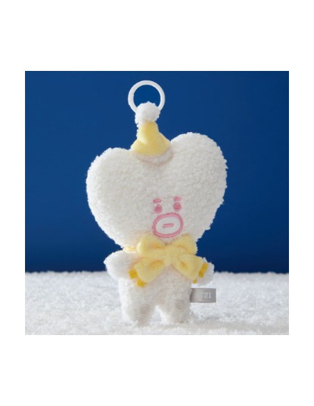 BT21 Snow Man Goods - Plush Keyring