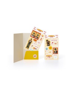 WOONHAK Double The Fun Party Goods - Photo Sticker Set