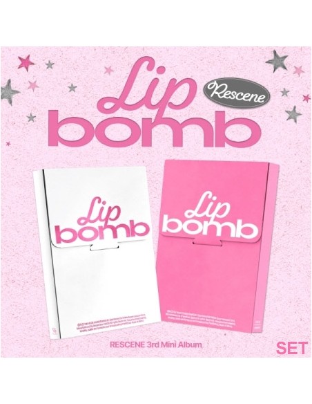 [SET] RESCENE 3rd Mini Album - Lip Bomb (SET Ver.) 2CD