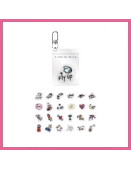 [Pre Order] tripleS Beyond Beauty Goods - Zipper Pouch Keyring