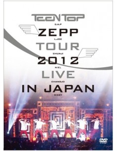 TEENTOP ZEPP TOUR 2012 LIVE IN JAPAN 2DVD + Photobook (54 p )