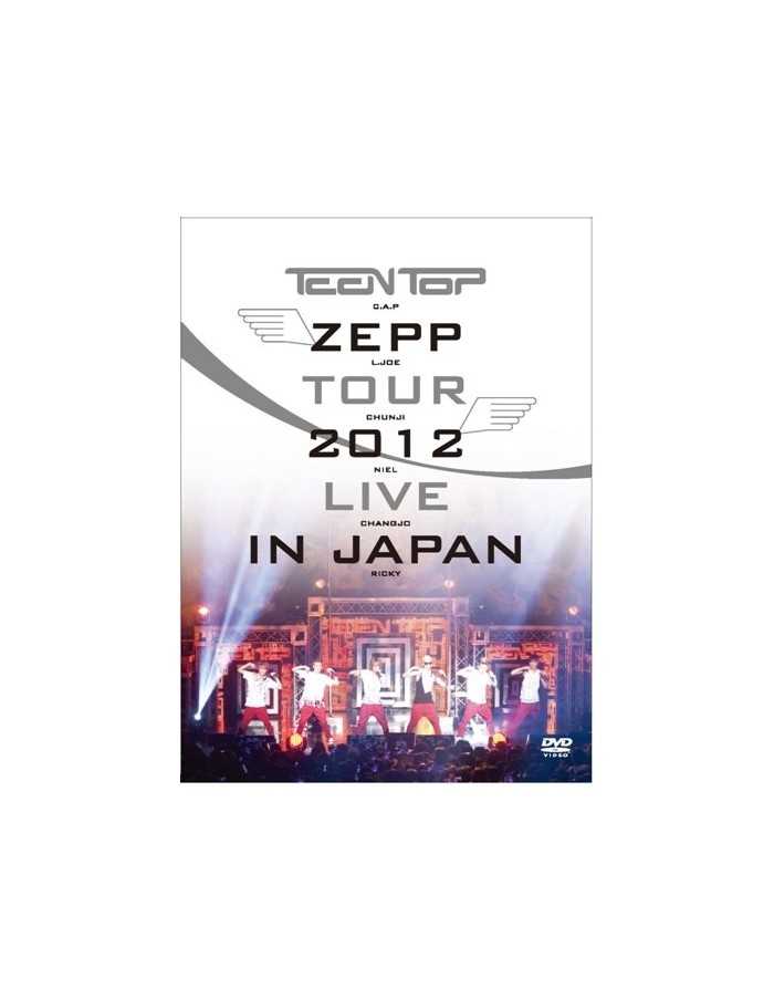 TEENTOP ZEPP TOUR 2012 LIVE IN JAPAN 2DVD + Photobook (54 p )