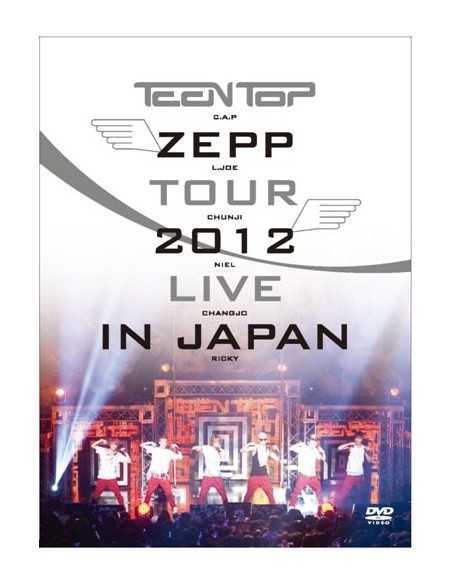 TEENTOP ZEPP TOUR 2012 LIVE IN JAPAN 2DVD + Photobook (54 p ) TEENTOP ZEPP TOUR 2012 LIVE IN JAPAN 2DVD + Photobook (54 p )