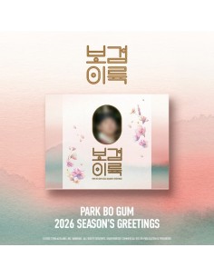 PARK BO GUM 2026 SEASON’S GREETINGS