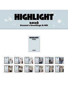 [Pre Order] HIGHLIGHT 2026 SEASON'S GREETINGS Goods -...