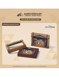 Blue Archive 4th Anniversary OST CD Album Package + Poster