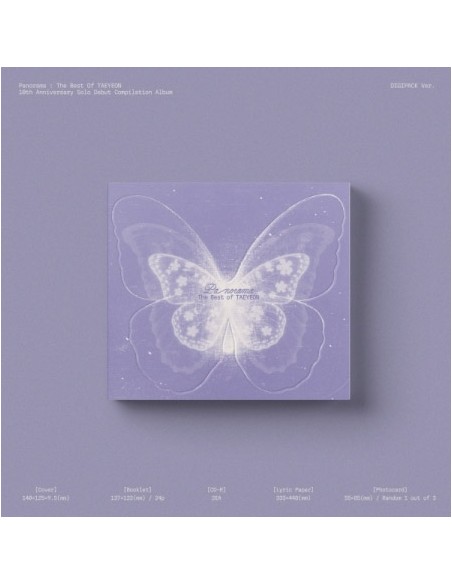 TAEYEON Panorama : The Best of TAEYEON (DIGIPACK Ver.) CD