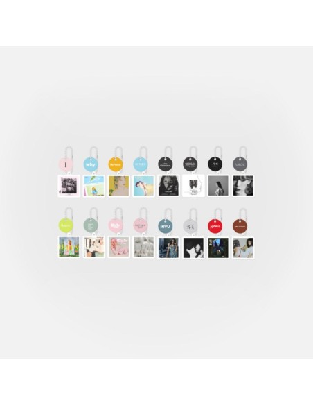 [Pre Order] TAEYEON Time Lapse, Timeless Goods - RANDOM ALBUM KEYRING