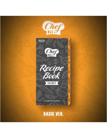 ENHYPEN WORLD COUPON CARD COLLECTION CHEF BASIC Ver.