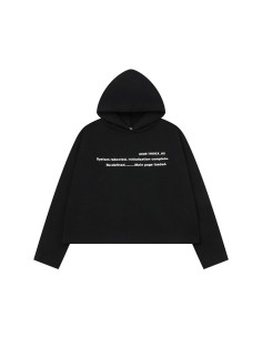 WOODZ INDEX_00 Goods - CRACK HOODIE