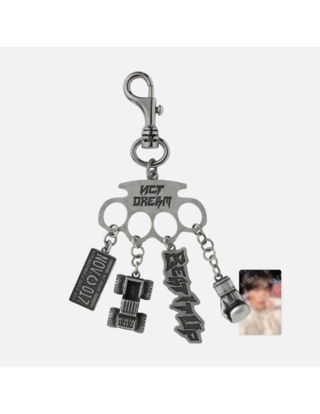 [Pre Order] NCT DREAM Beat It Up Goods - METAL KNUCKLE KEYRING SET