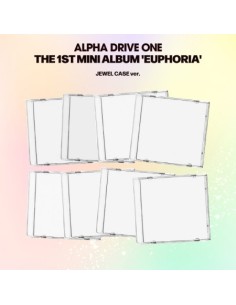 [JEWEL CASE] ALPHA DRIVE ONE 1st Mini Album - EUPHORIA...