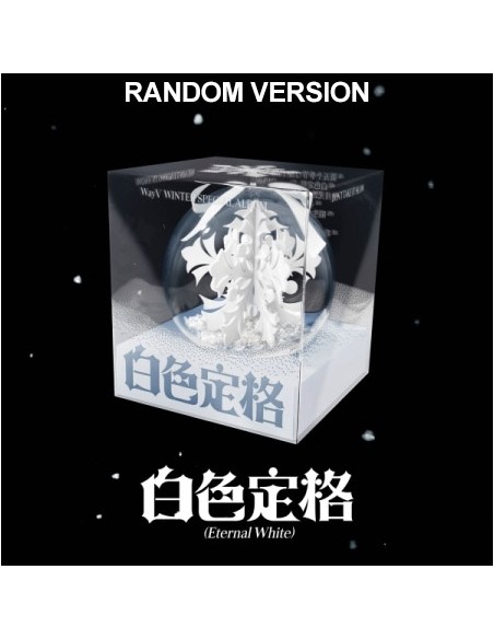 [Smart Album] WayV Winter Special Album - ﻿白色定格 (Eternal White) (Random Ver.) Ornament Ver.