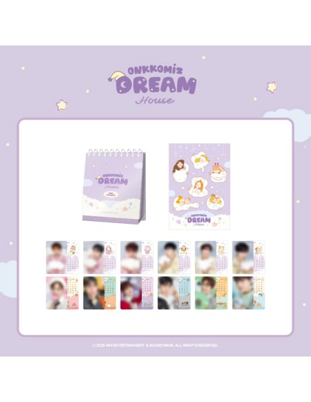 [Pre Order] ONF ONKKOMIZ DREAM HOUSE Goods - PHOTOBOOK CALENDAR SET