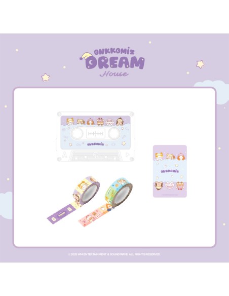 ONF ONKKOMIZ DREAM HOUSE Goods - MASKING TAPE DISPENSER SET