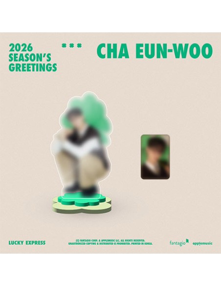 [Pre Order] CHA EUN-WOO (ASTRO) 2026 SEASON'S GREETINGS Goods - ACRYLIC TURNING STAND