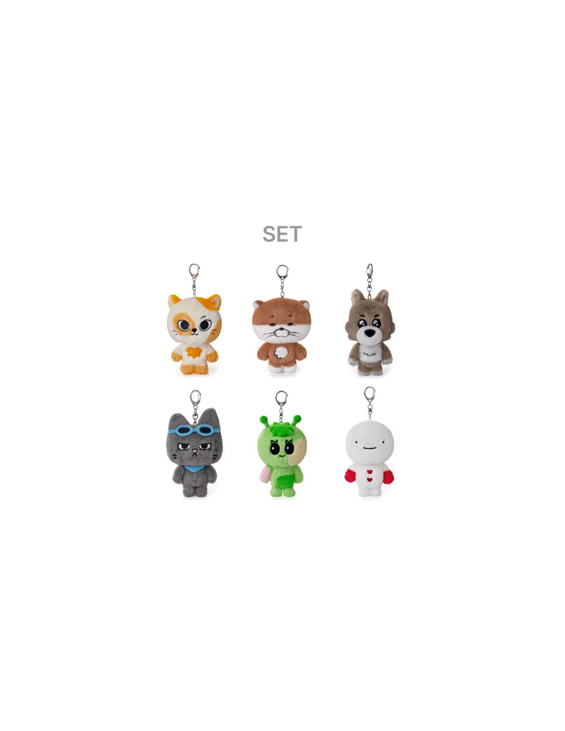 BOYNEXTDOOR BBNEXDO Goods - Plush Keyring Set kpoptown.com