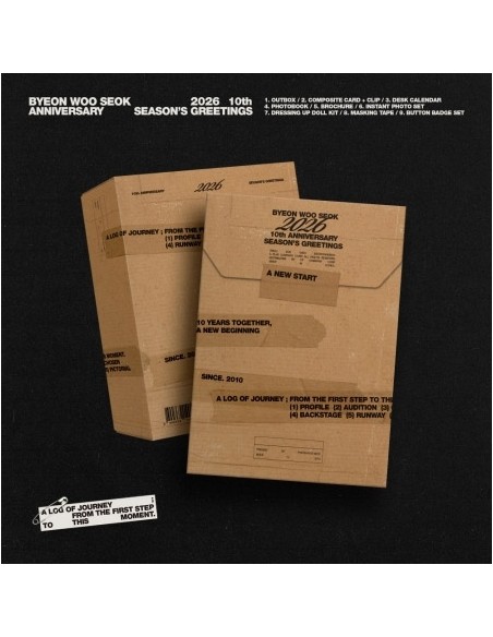 BYEON WOO SEOK 2026 10TH ANNIVERSARY SEASON'S GREETINGS
