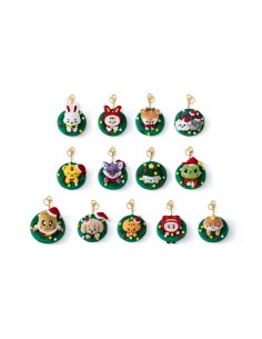 [2nd Pre Order] SEVENTEEN MINITEEN Goods - Ornament Keyring