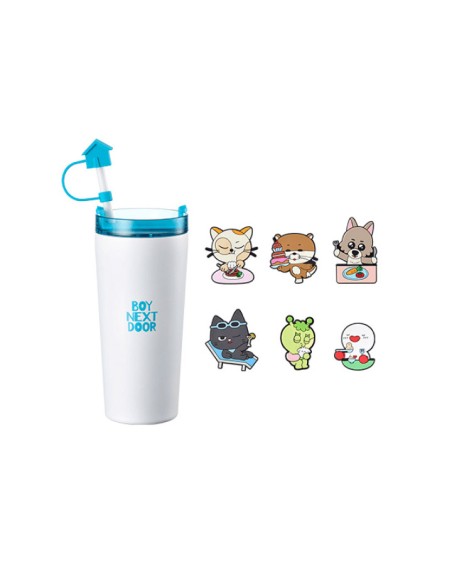 [Pre Order] BOYNEXTDOOR EDIYA X BBNEXDO Goods - Tumbler Set