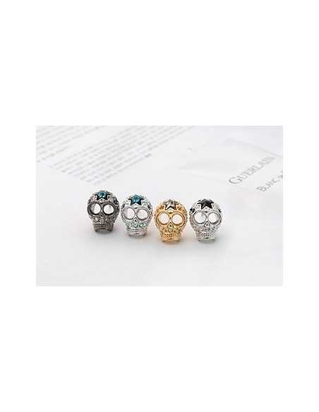 [NO47]  Rich Skull Earring