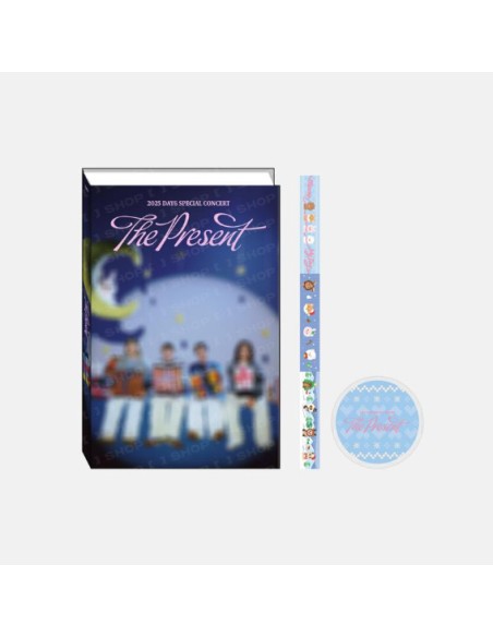 [Pre Order] DAY6 2025 The Present Goods - POSTCARD BOOK & MASKING TAPE SET