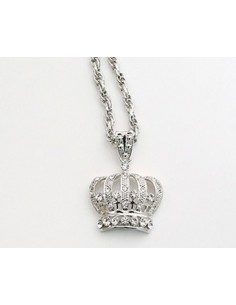 [NO41] Big Crown Necklace