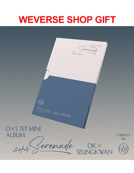 [Weverse Shop Gift] DK x SEUNGKWAN 1st Mini Album - Serenade (소야곡) (COMPACT Ver.) CD