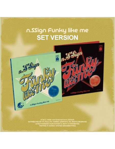 [SET] n.SSign Album - Funky like me (SET Ver.) 2CD