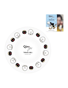 [Pre Order] TAEYEON PINGU X TAENG-GEU Goods - GLASS PLATE