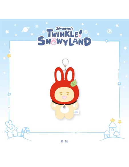 ONEW JJINGNYANGS TWINKLE SNOWYLAND Goods - JJINGSE KEYRING