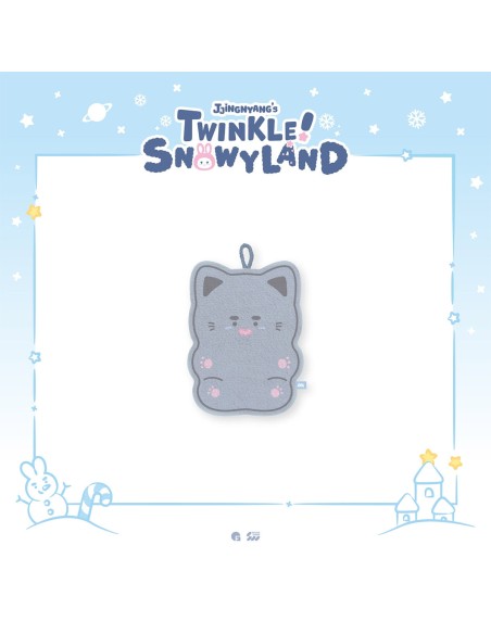 [Pre Order] ONEW JJINGNYANGS TWINKLE SNOWYLAND Goods - HAND TOWEL [JJING-MEOK]