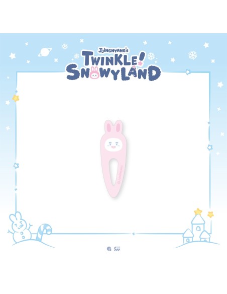 ONEW JJINGNYANGS TWINKLE SNOWYLAND Goods - ACRYLIC HAIR CLIP