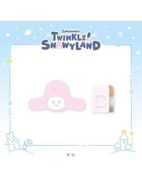 ONEW JJINGNYANGS TWINKLE SNOWYLAND Goods - PLUSH CLAW CLIP
