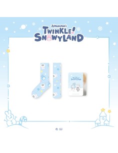 ONEW JJINGNYANGS TWINKLE SNOWYLAND Goods - FUZZY SOCKS