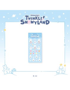 ONEW JJINGNYANGS TWINKLE SNOWYLAND Goods - PUFFY STICKER