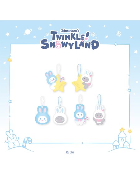ONEW JJINGNYANGS TWINKLE SNOWYLAND Goods - SOFT PVC KEYRING