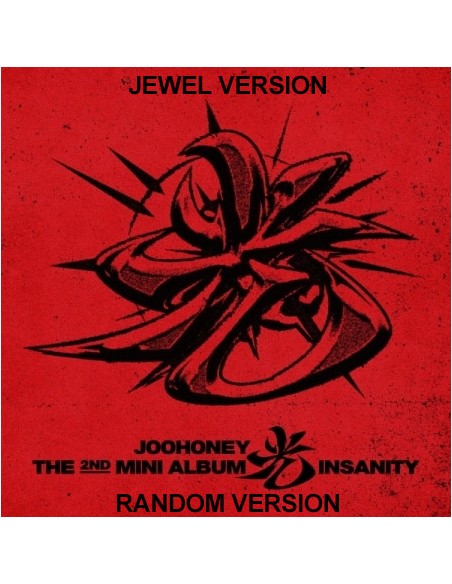 [JEWEL] JOOHONEY 2nd Mini Album - 光 (INSANITY) (Random Ver.) CD