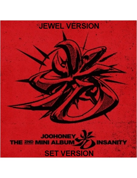 [JEWEL][SET] JOOHONEY 2nd Mini Album - 光 (INSANITY) (SET Ver.) 2CD
