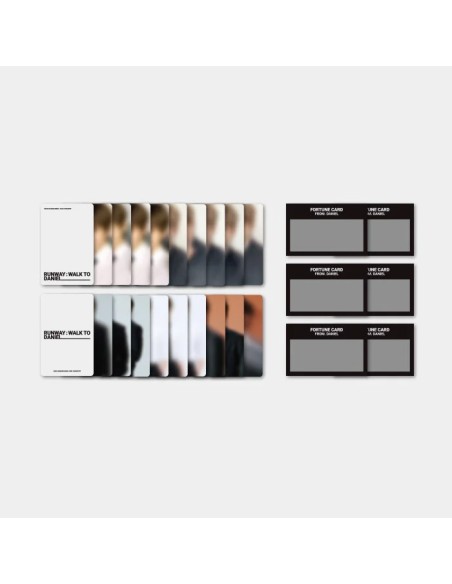 Kang Daniel RUNWAY : WALK TO DANIEL Goods - TRADING PHOTOCARD