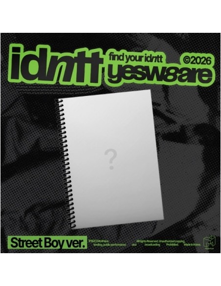 idntt Mini Album - yesweare (Street Boy Ver.) CD