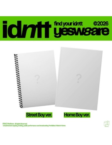 [SET] idntt Mini Album - yesweare (SET Ver.) 2CD