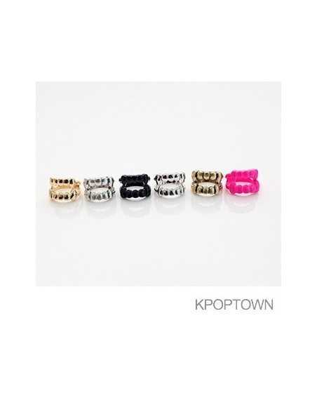 [NO12] Two Lines Teeth Ring