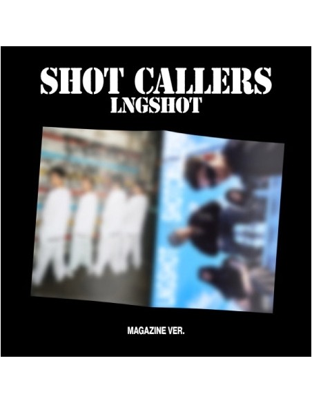 LNGSHOT EP Album - SHOT CALLERS (Magazine Ver.) CD
