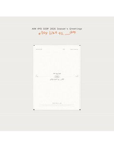 AHN HYO SEOP 2026 SEASONS GREETINGS [A Day Like to.___day]
