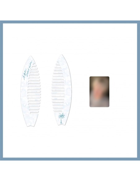 YOON SANHA [청춘, 여름을 걷다] in Okinawa Goods - Acrylic Hair Comb