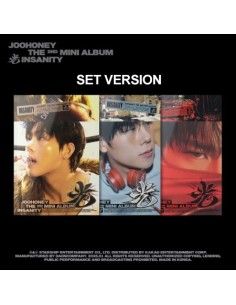 [SET] JOOHONEY 2nd Mini Album - 光 (INSANITY) (SET Ver.) 3CD
