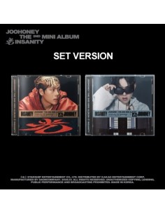 [JEWEL][SET] JOOHONEY 2nd Mini Album - 光 (INSANITY) (SET...